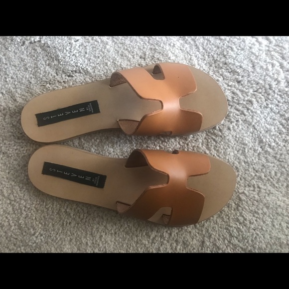 Steven By Steve Madden Shoes - Steven Greece Sandals Cognac